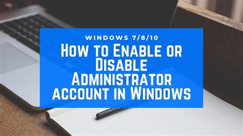 Active administrator in windows 10